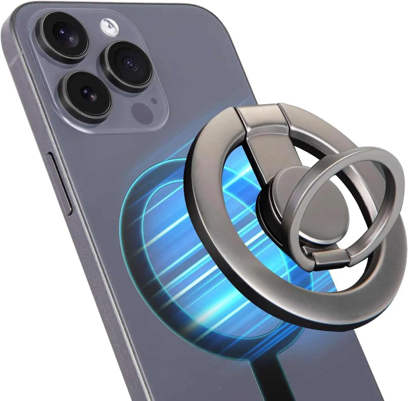 

Магнитный держатель для телефона с металлическим кольцом-наклейкой, длинный крючок-держатель, съемный держатель для телефона на палец, подставка-держатель