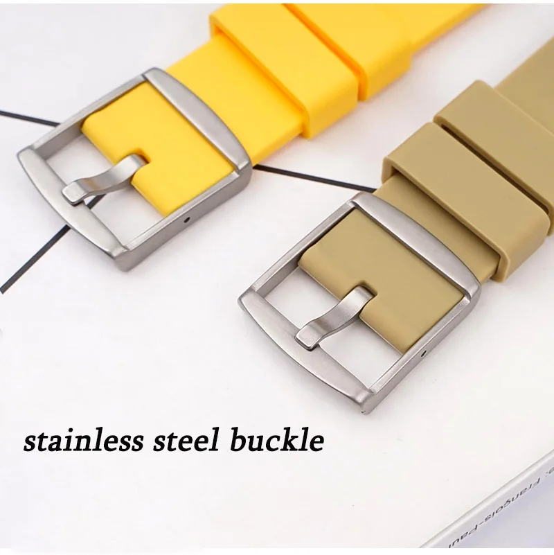 20mm Quick Release Strap For Omega MoonSwatch Replace Universal Wrist Band Silicone Rubber Sport Waterproof Watchband Belt New