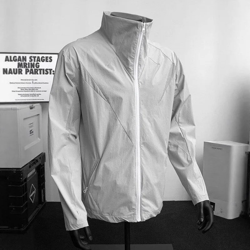 

Quick-drying Sunscreen Clothes Men's Summer Thin Loose Casual Top Jacket