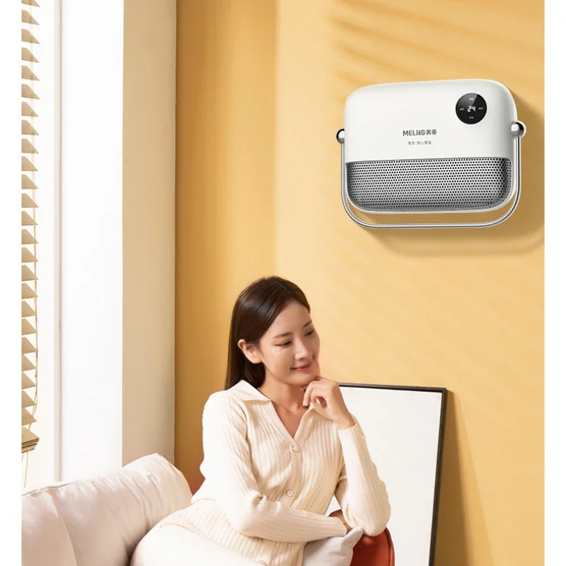 พัดลมไฟฟ้าแขวนผนังแบบไม่เจาะติดผนังเพื่อความปลอดภัยในห้องน้ำและประหยัดพลังงาน