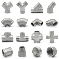 304 Stainless Steel Pipe Fittings 1/4