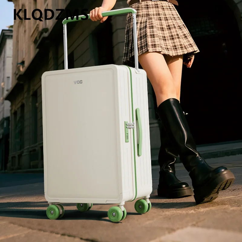 KLQDZMS Cabin Suitcase Student Boarding Box Large Capacity Trolley Case 20“24”26