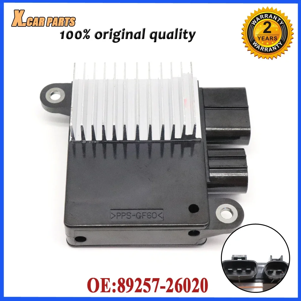 Radiator Cooling Fan Control Module 89257-26020 Fit For Toyota Highlander RAV4 Lexus GS IS NX200t RX350 RX400h RX450h 2006-2016