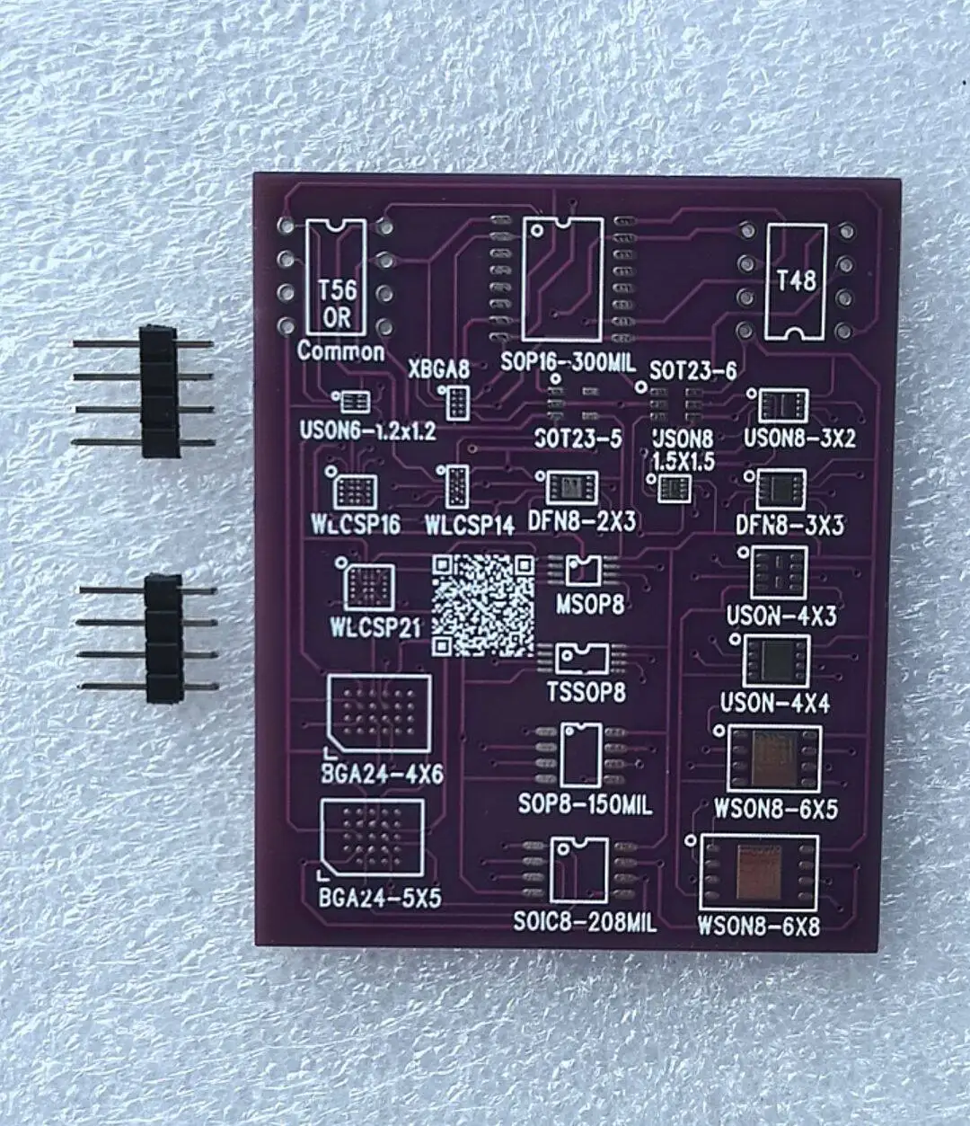 Genuine 22-in-1 SMD Adapter Support SOP8/16 WSON8 TSSOP8 XSON8 DFN8 USON8 WLCSP TDFN8 BGA12 BGA8 BGA24-DIP8 NOR SPI FLASH NAND