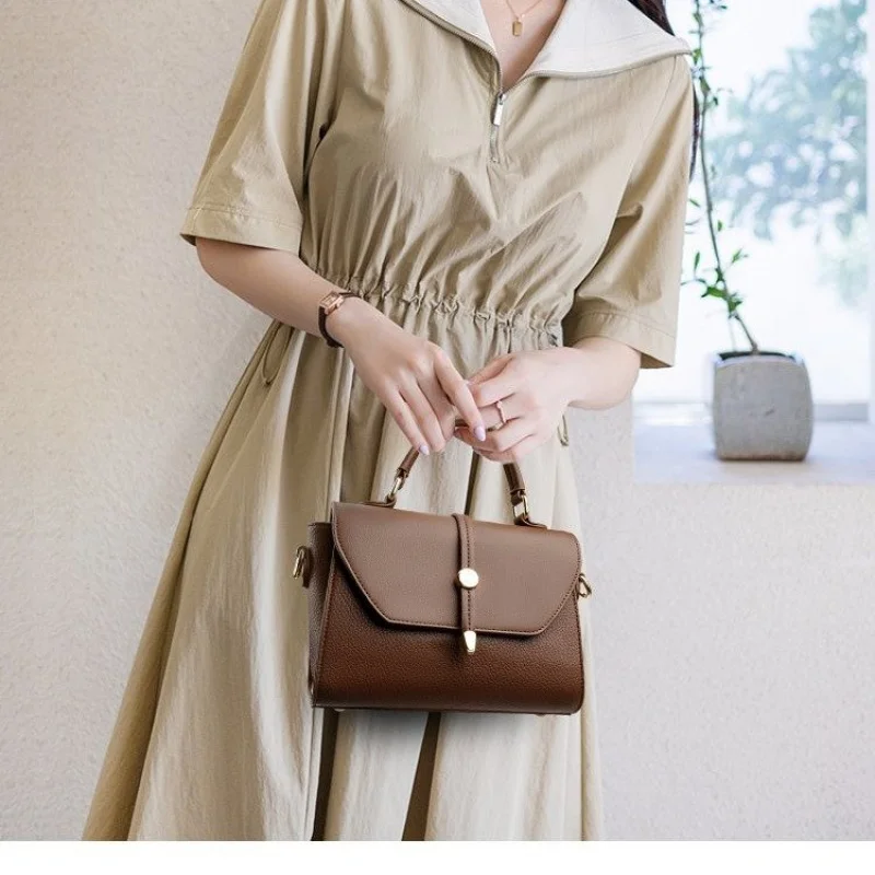 

Luxury Brand Fashionable Leather Women's Handbag Classic Elegant Popular Paris Designer Commuter Vintage Trendy Daily Bag​