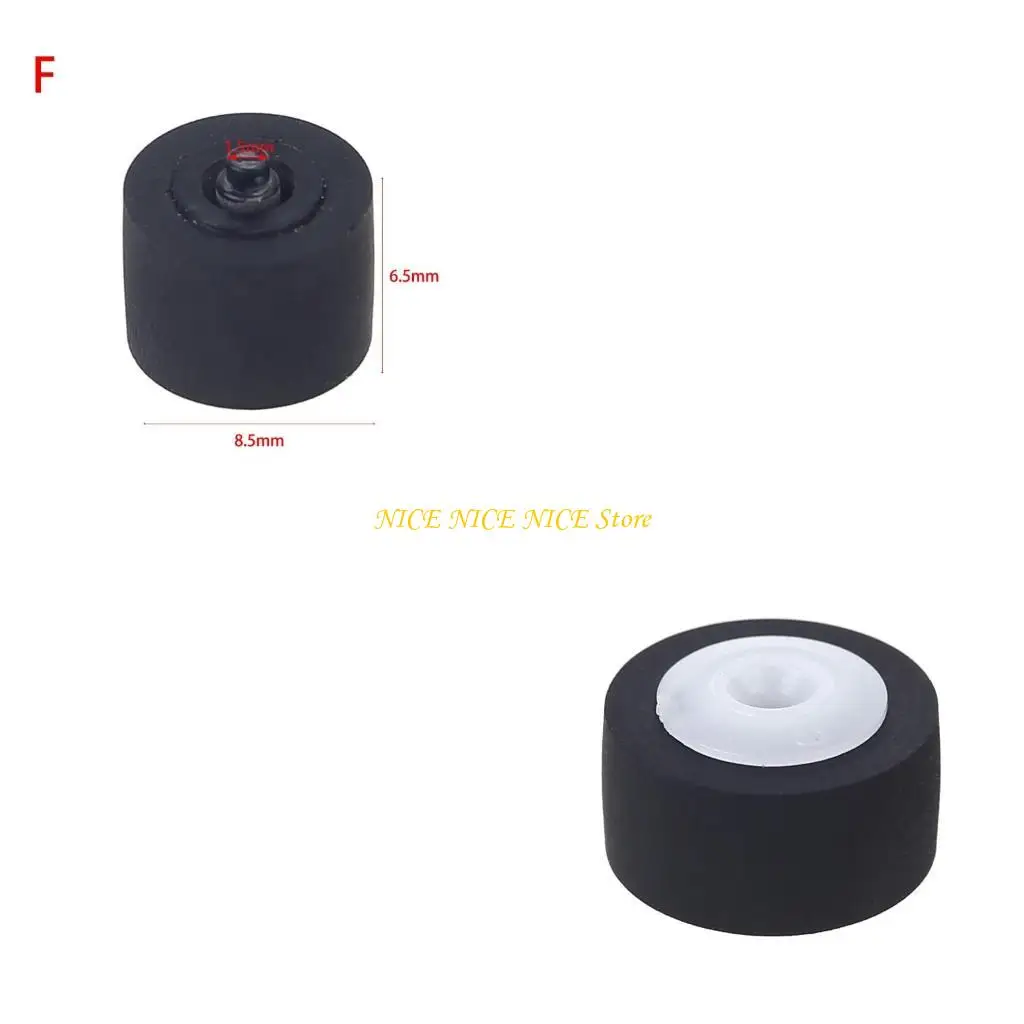 

5 Packs Pressure Cassette Belt Pulley Recorder Belt Pulley for Player Stereo Car Retractor Press Belt Pulley Deck