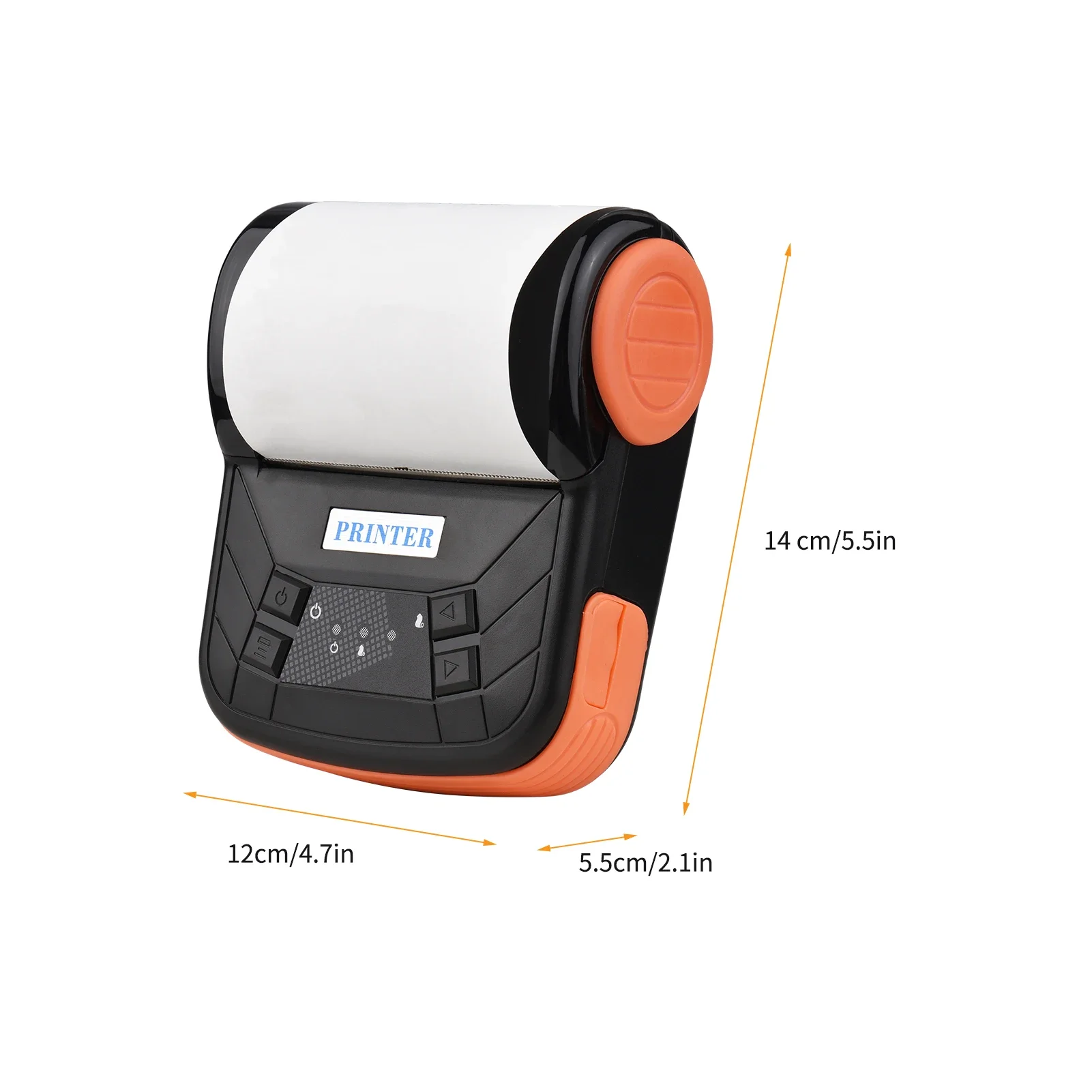 MTP-3 المحمولة 80 مللي متر طابعة الإيصالات سماعة لاسلكية تعمل بالبلوتوث طابعة حرارية موبايل فاتورة الطابعة ESC/POS طباعة الأمر للمتجر