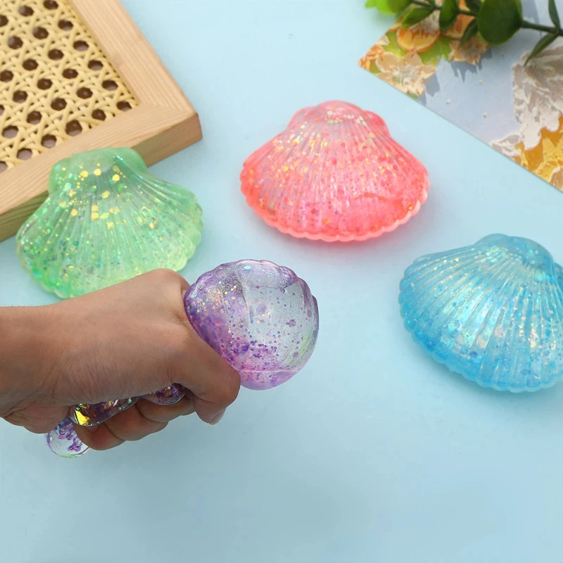 Maltose Shell Pinching Fun Stress Relief Creative Ocean Shell Release Stress Relief Good Material Stress Relief Toy