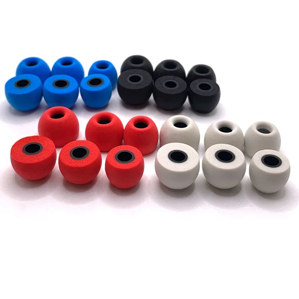10Pair Memory Foam Earbud Ear Pads TS200 4.5mm Diameter for In-ear Earphones 4.5-5.5mm Headsets Compatible with KZ ZAX Noise Iso