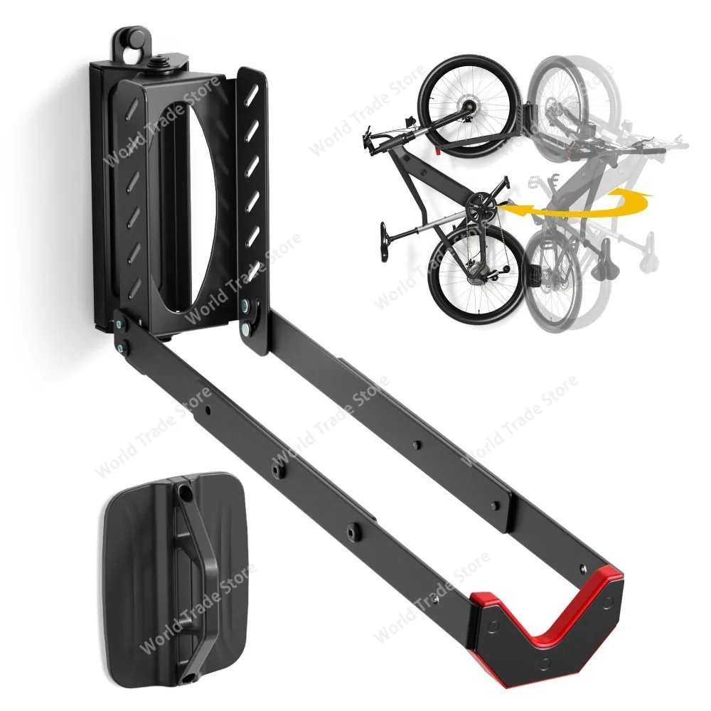 

Rotating Bicycle Wall Rack Equipment Bracket Swivel Bike Wall Mount
