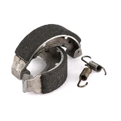 Metal Spring Motorcycle Motorbike Brake System Shoe Drum Pad 80MM x 80MM x 20MM Brake shoes
