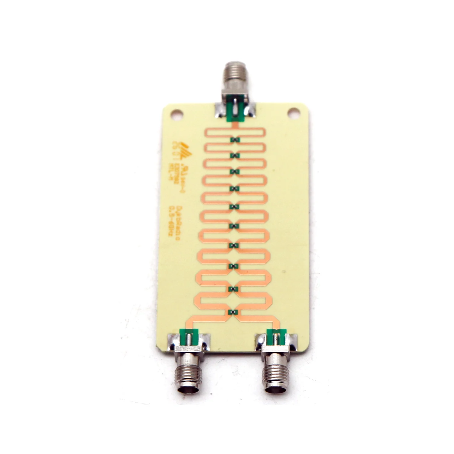 0.5-6GHz Wilkinson Power Divider - 1 to 2 RF Splitter/Combiner for 868Mhz 915Mhz LORA Helium Miner, SDR, 2.4G/5.8G WiFi & Radio