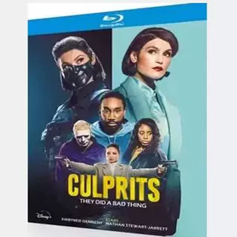 

BD Blu-ray Disc Ultra High Definition British Drama The Culprit Season 1 Two-Disc Box Set with Chinese English and