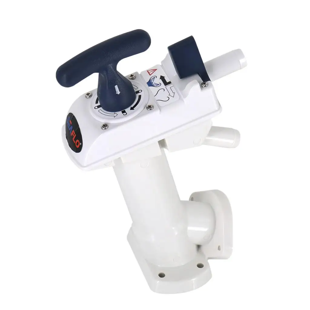 BOAT MARINE Manual Toilet Pump Set-Twist\\\\\\\\\\\\\\\' Lock ADAPTS