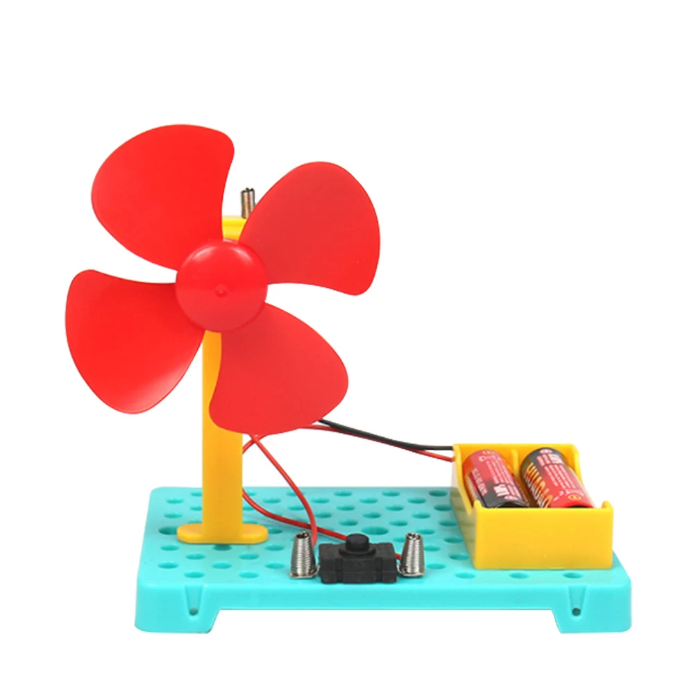 

Simple electric fan Energy conversion Children / pupils DIY Technology production Science and education toys