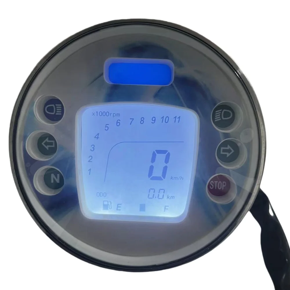 For Vespa PX80-200 PE Lusso ECs PX LML PX125 PX150 VBX VNX Stella ScooterDigital Round Speedometer Assembly
