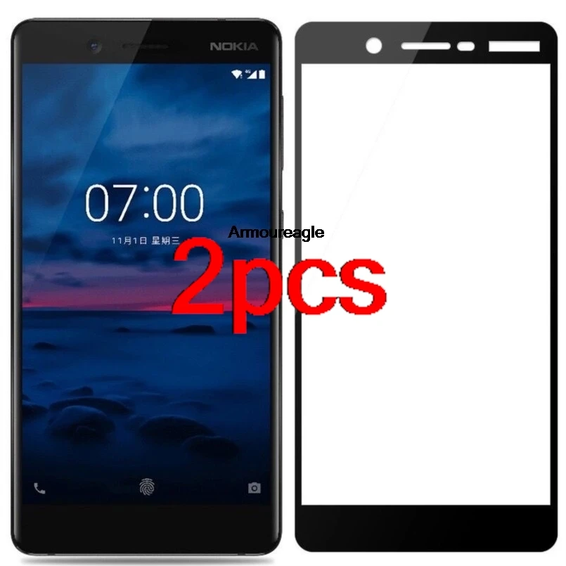 2PCS Black Edge Tem…