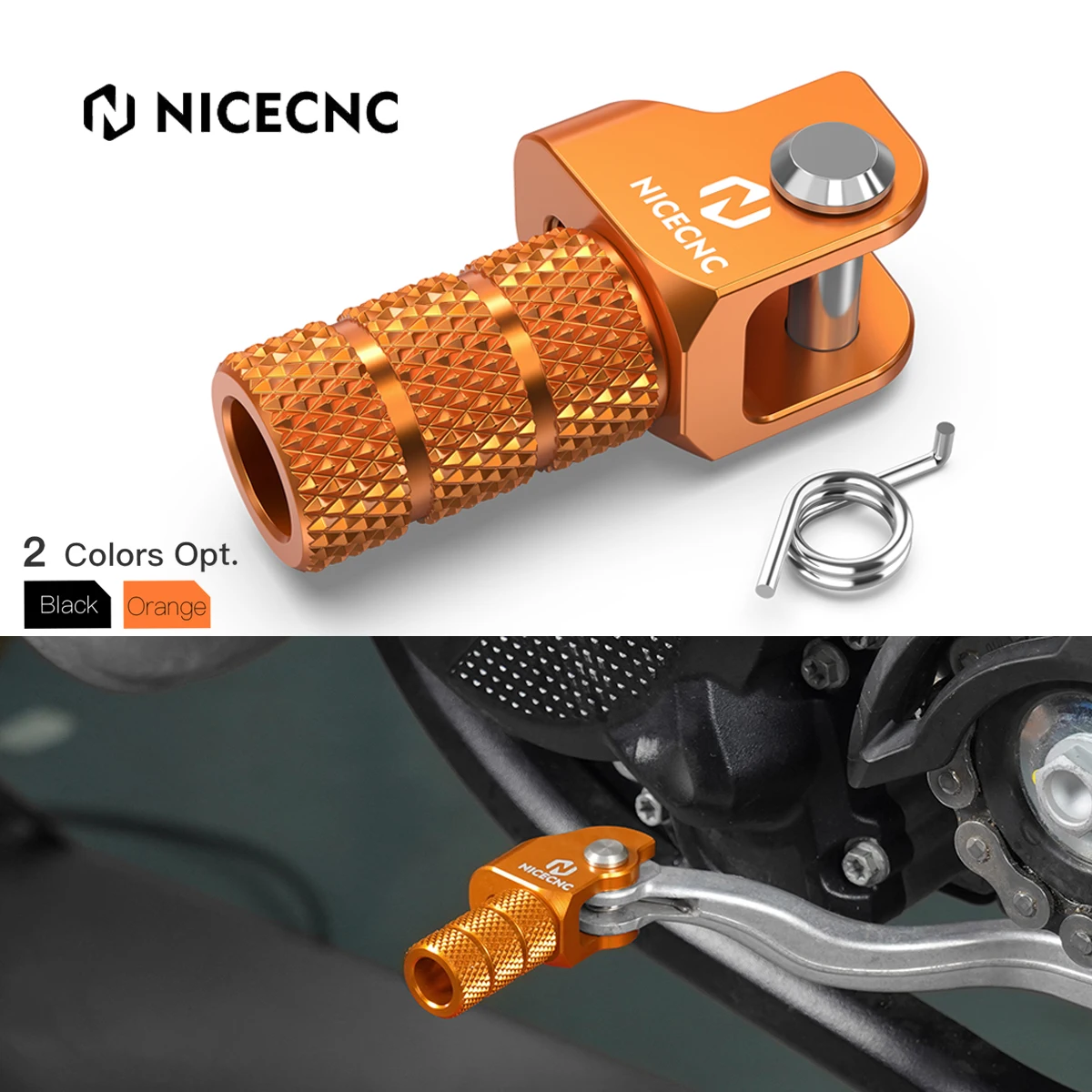 

NiceCNC For KTM EXC 300 2004-2015 EXC EXC-F XC-W XCF SX SX-F SMR SMC 125 250 300 350 400 450 500 Adjustable Gear Shift Lever Tip