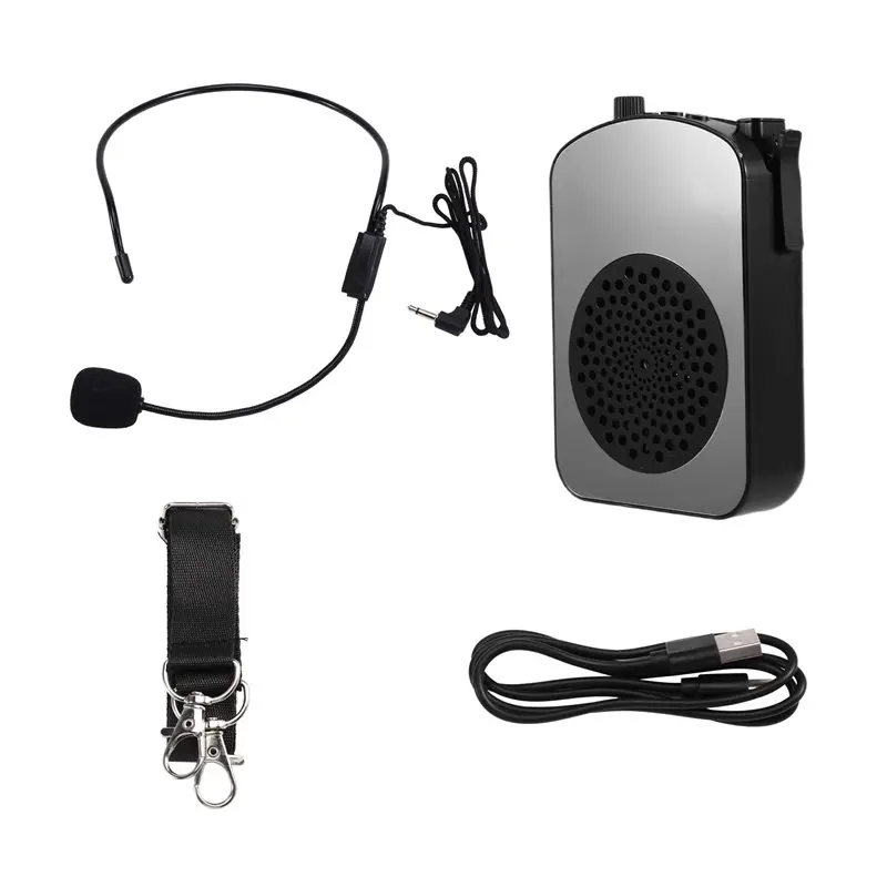 

ABSY Lavalier Microphone Microphone Megaphone Double Noise Reduction For Teaching And Class Stereo Sound