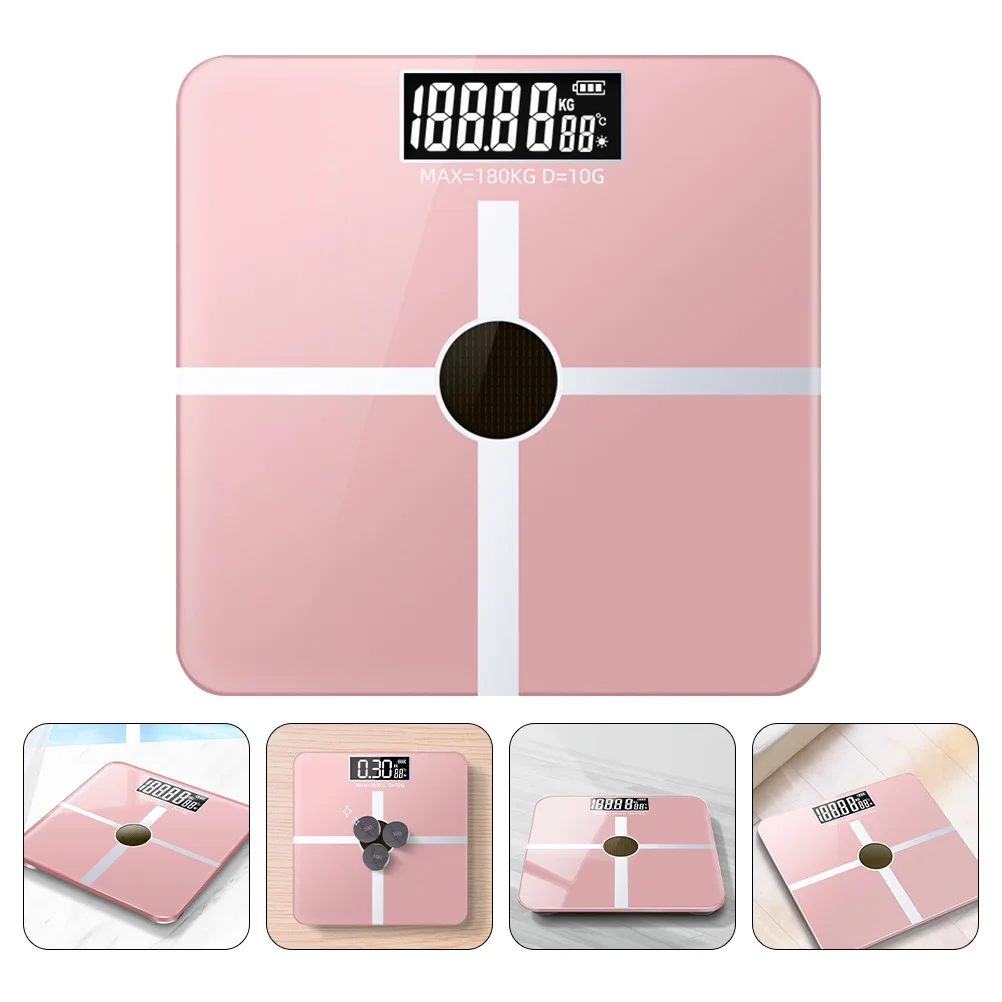 

1 шт., закаленное стекло, цифровые весы с солнечной зарядкой, точные электронные весы для домашнего фитнеса, умные умные весы для взвешивания