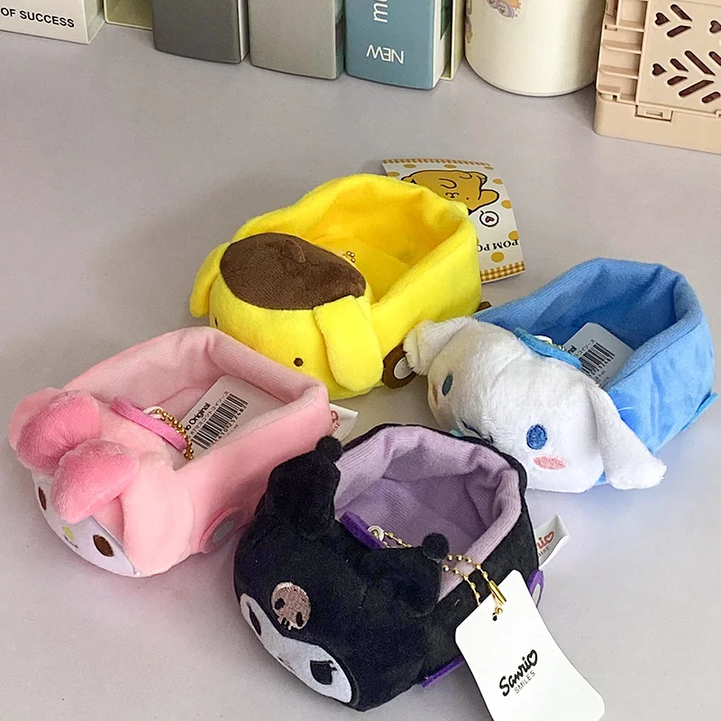 Sanrio Cartoon Jade Guigou Cute Kuromi Pudding Dog Melody Doll Storage Box Toy Ornament Jewelry Storage