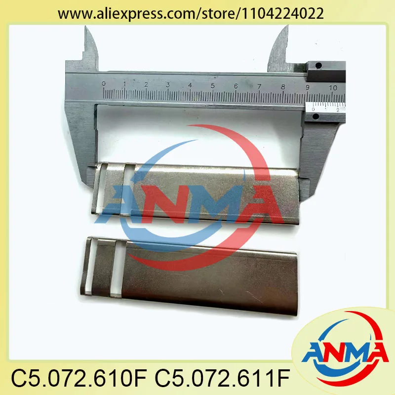 5Pairs SM102 CD102 C5.072.610F C5.072.611F 93X25mm Pull Rail Cover Plate C5.072.610 C5.072.611 Heidelberg Printing Machine Parts