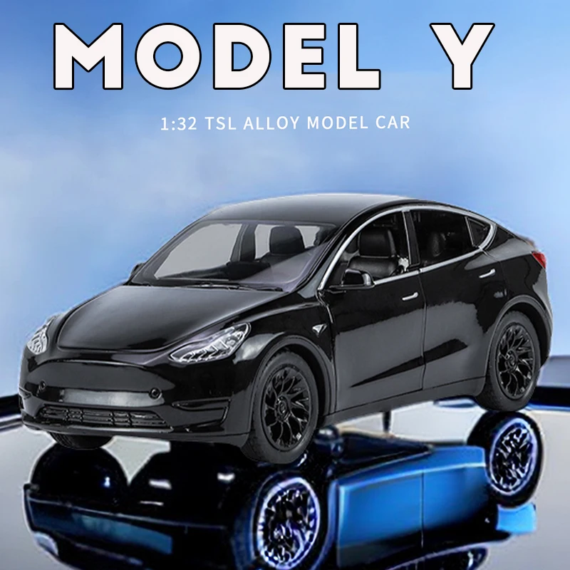 1:32 MODEL Y SUV Alloy Car Model Diecasts Toy Vehicles Simulation Metal Cars For Children Car Decoration Christmas Gifts Boy