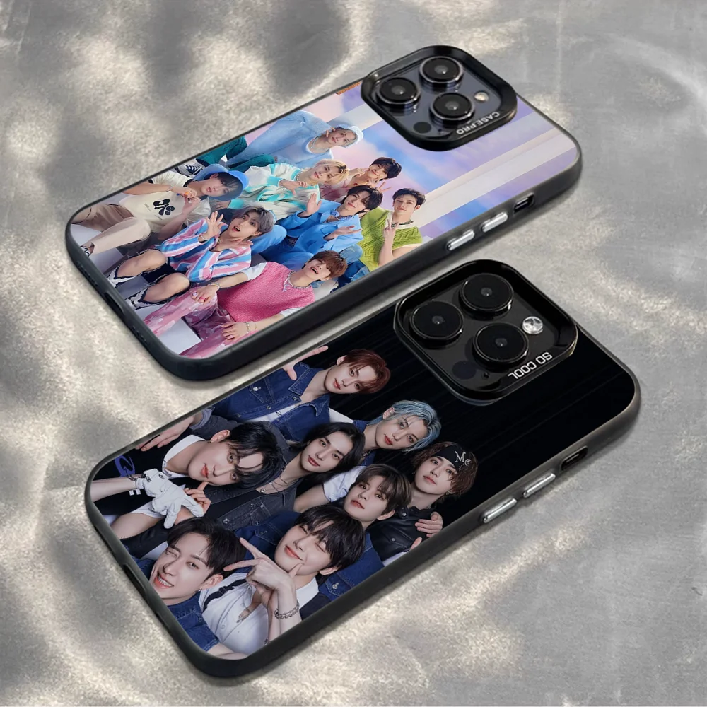 Kpop S-StrayS_K-Kids Phone Case For iPhone16,15,14,13,12,11,Mini,Pro,MAX Candy Matte Shockproof Back Cover