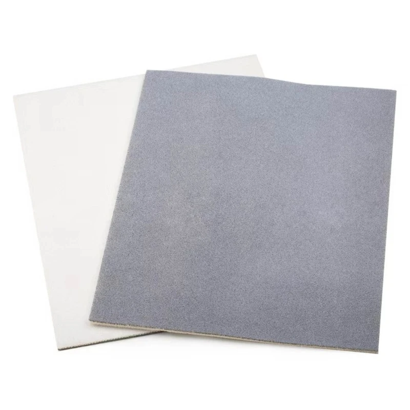 E15E 2 ชิ้นสีเทาและสีเบจฟองน้ำเสื่อลูกปัดเครื่องมืออเนกประสงค์สำหรับ DIY ประดับด้วยลูกปัดโครงการเครื่องประดับ Stringing Mat