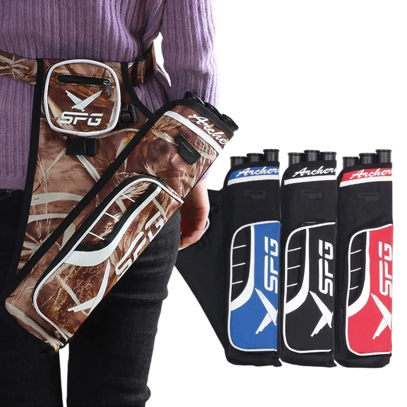 3 Tubes Arrow Quiver For Recurve/Compound Bow Hunting Archery