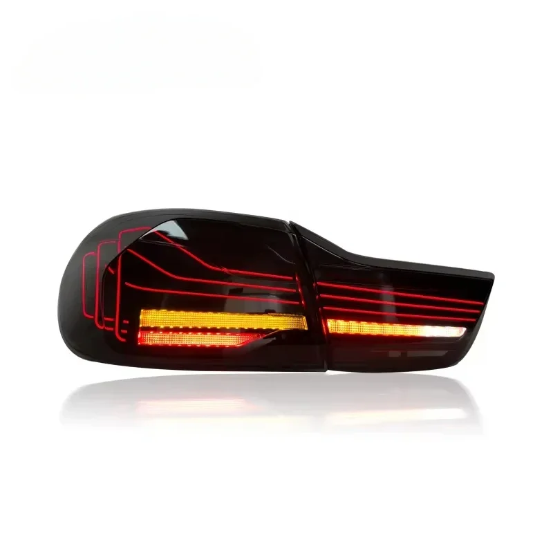 Par de luces traseras para BMW Serie 4 F32 F82 F83 F36 conjunto de luces traseras 2014-2020 nuevo estilo CSL accesorios de coche luces LED traseras M4