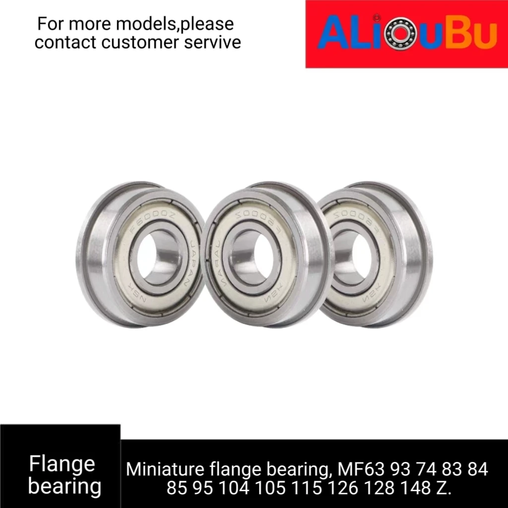 Miniature flange bearing, model F681X MF52 62 63 73 96 74 83 84 85 93 95 104 105 115 126 128 148 Z.micron order