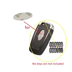 2/10/50pcs/lot Remote Key Metal Logo Badges Car Key Sticker for Ford Remote Key