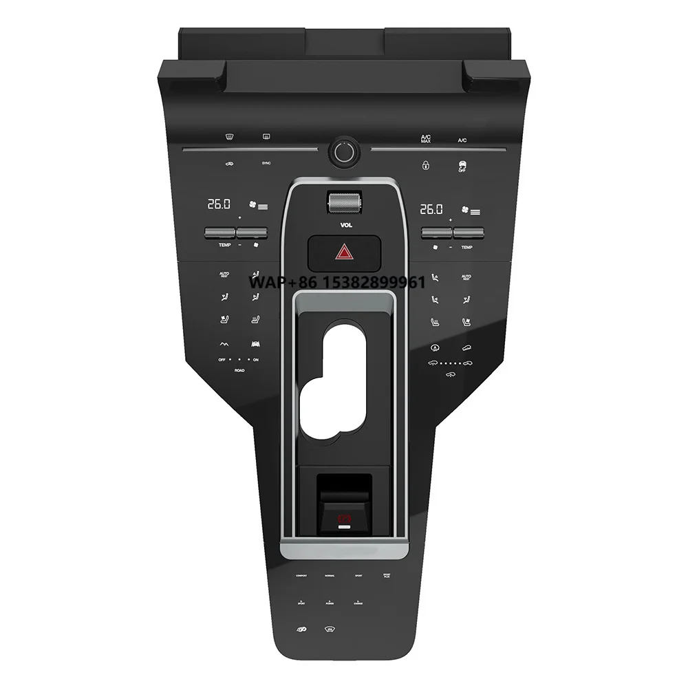 For Porsche Cayenne 2010-2017 Upgrade Central Control Board Multifunctional Control Console Panel Air Conditioning Buttons