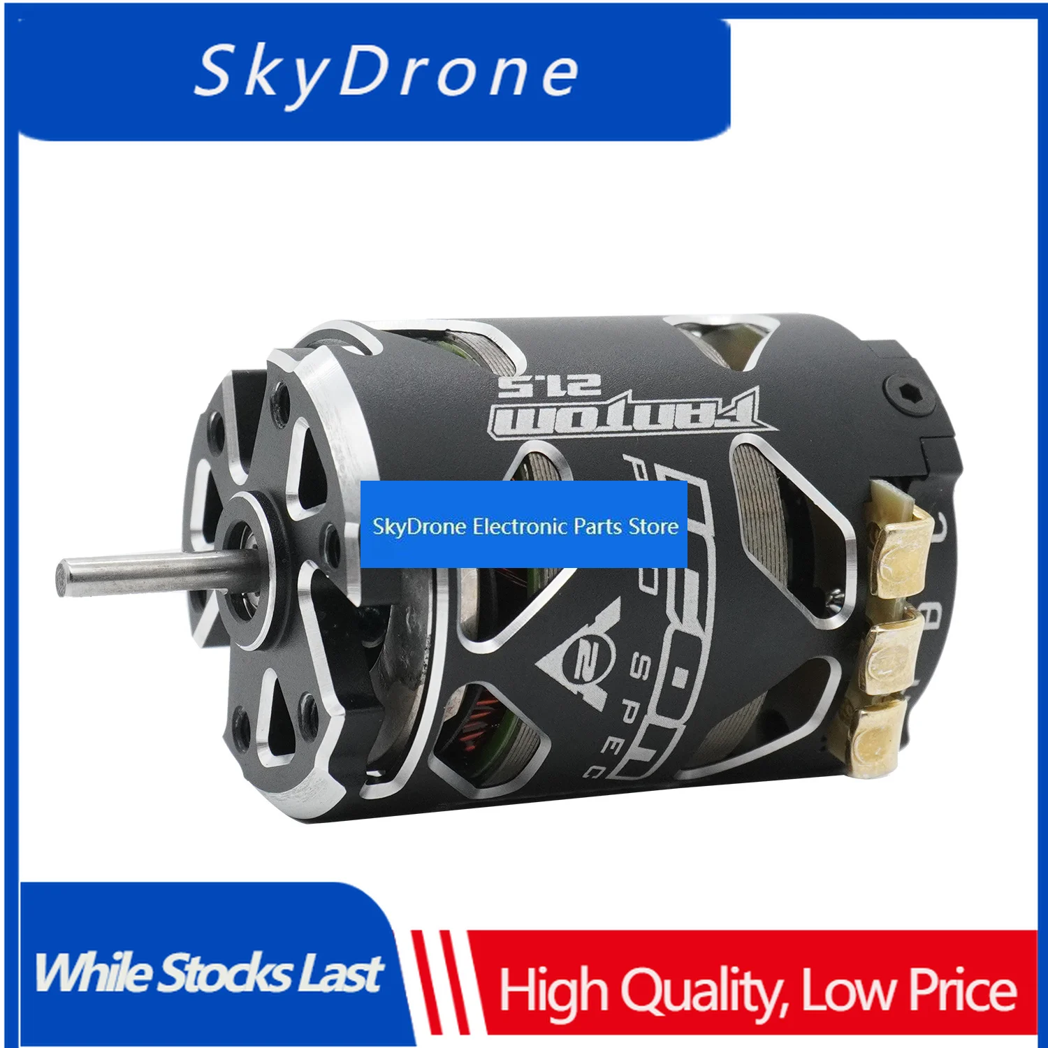 SkyDElFANTOM 540 ICON V2 10.5/13.5/17.5T 21.5T 25.5T Sensored Brushless Motor SPEC 3.17mm Shaft for 1/10 Off-Road On-Road Drift