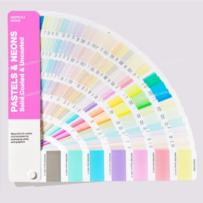 

PANTONE GG1504C Color Card – International Standard Neon & Pink Swatch Set (9‑Color)