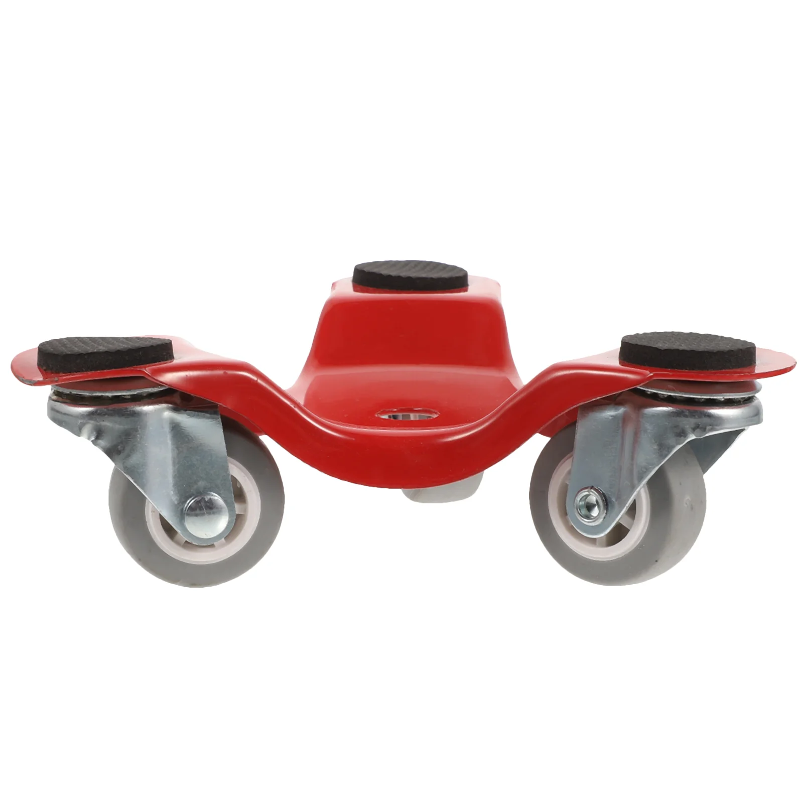 Moving Tools Appliance Mover Furniture 3 Wheel Dolly Slider Red Mover's Triangle Metal Practical Three Swivel Casters