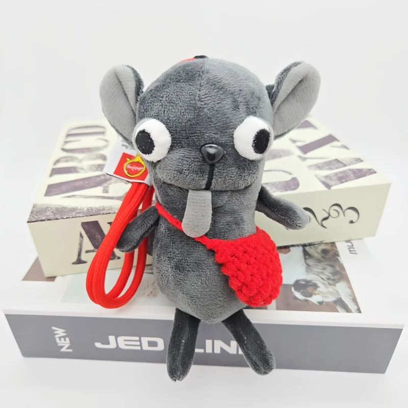 6.3In Cute Chihuahua Plush Keychain Charm Soft Stuffed Toy Dog Pendant Bags Backpacks Accessories Gifts for Boys Girls Christmas