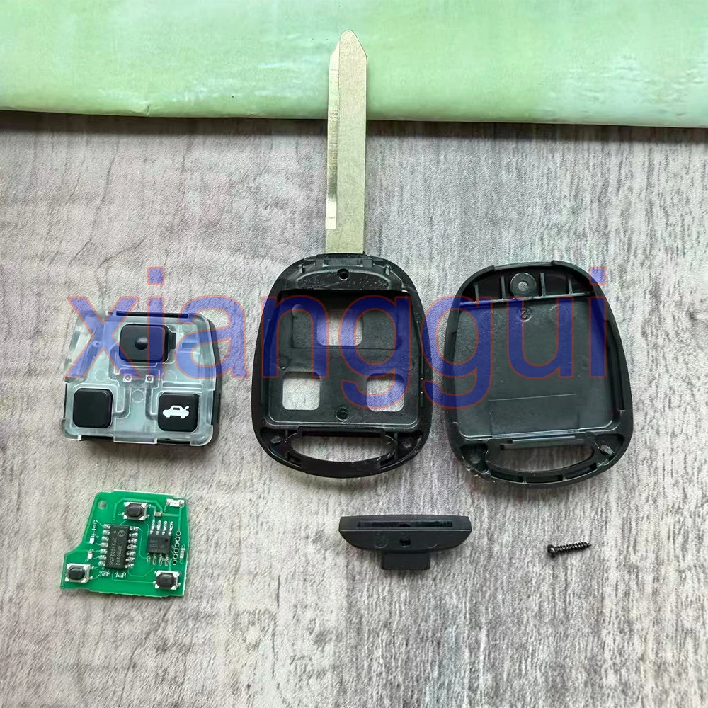Car Key Remote Fob for Lexus RX330 RX350 RX400H LS430 ES330 for Toyota Prado 120 RAV4 Kluger Previa FJ Cruiser Land Cruiser 100