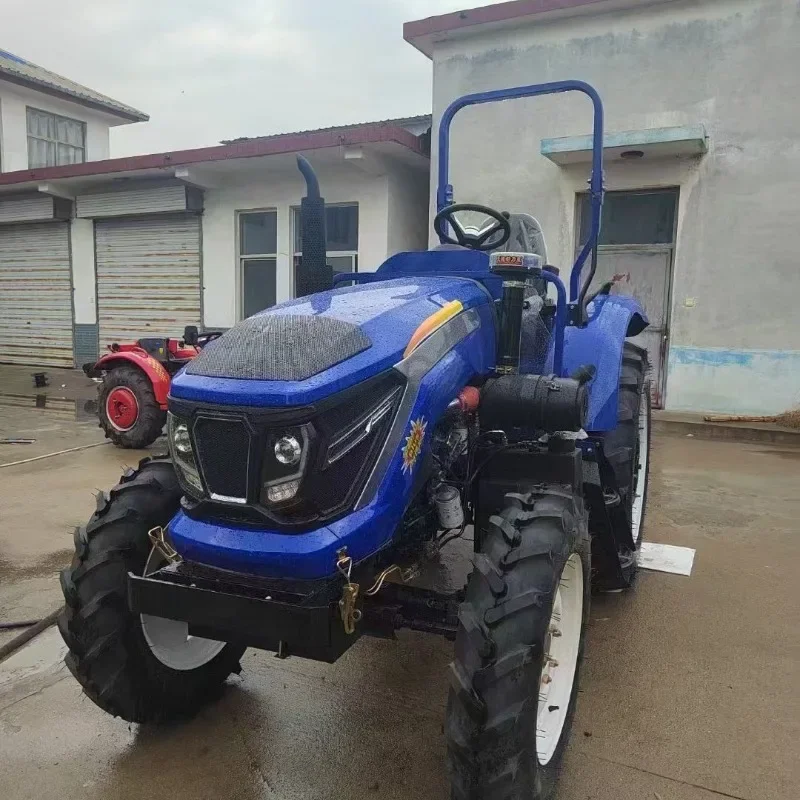 National II 4WD Tractor with Caterpillar National II Engine 8+2 Gear Transmission Standard Heavy-Duty Hydraulic Multi-way Valve