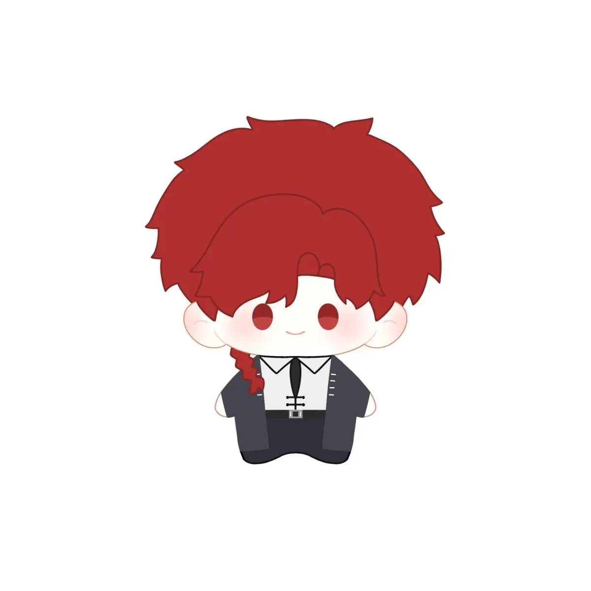 New 10CM AnimeLINK CLICK vein Felix Cosplay PlushStuffed Backpack Plushies Keychain Ornament Christmas Gifts Accessories Props