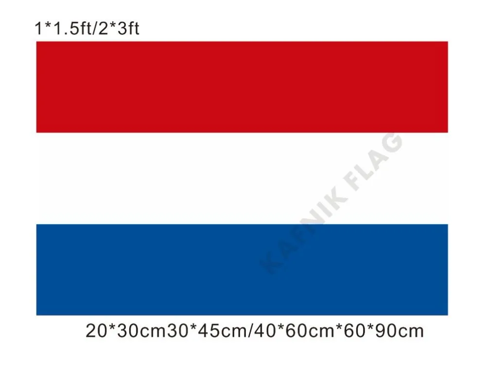 KAFNIK,20*30cm/30*45cm/40*60cm/60*90cm Small Flags Netherlands Flag for Countries World Event Decorative Flags