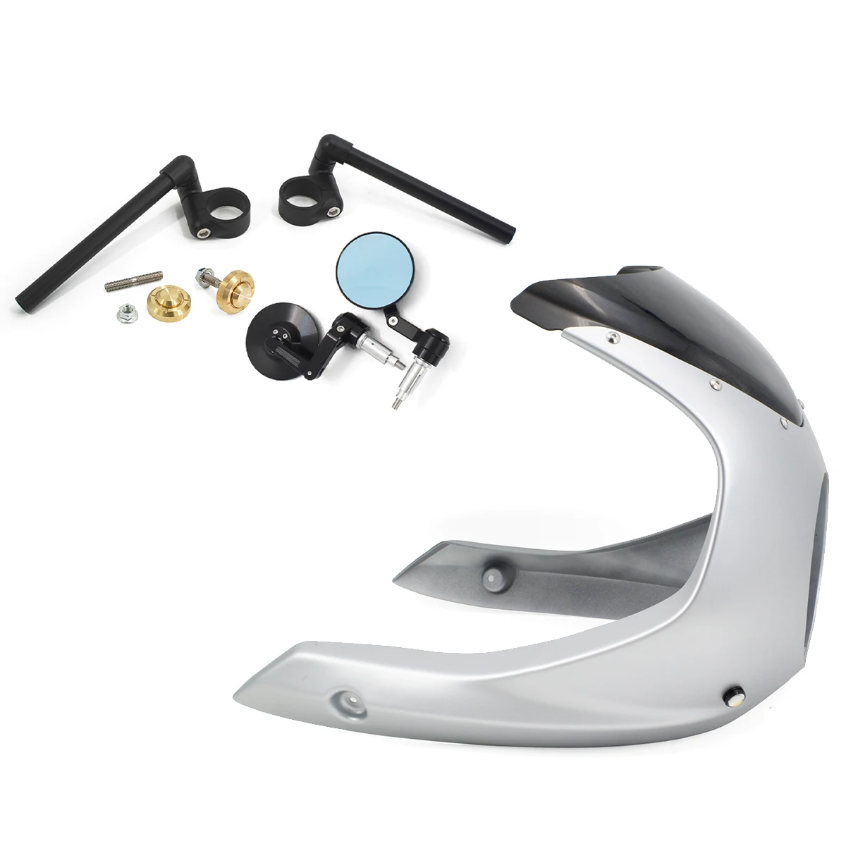 Customized for Brixton Crossfire 500 Motorcycle Windfield Fairing Headlight Cover Screen Lens ABS Material Accessories