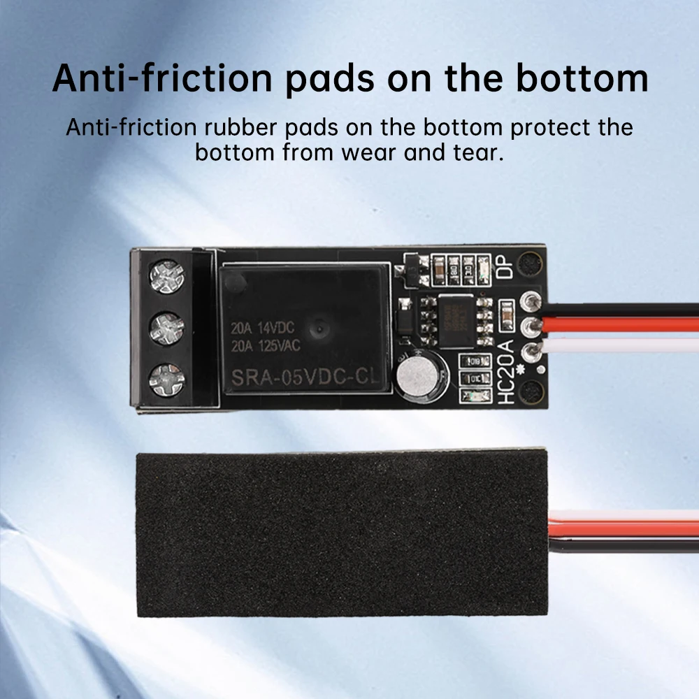 20A Remote Control Model Airplane Switch Relay PWM Light Controller Receiver 4-5.3V 5-10V Model Switch for 5V voltage receiver