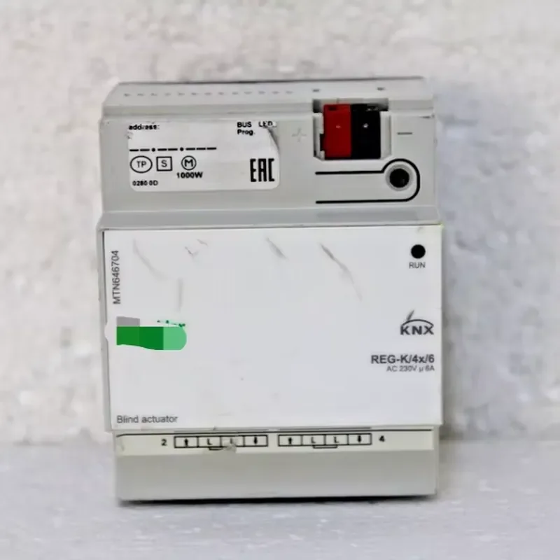 MTN646704 Blinds Driver REG-K/4x/6, Light Grey Programming Controller Industrial Automation