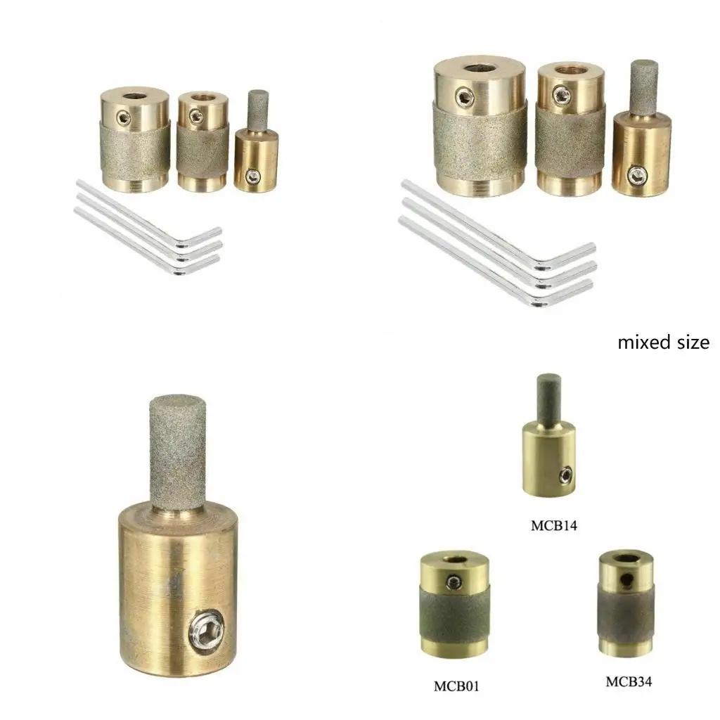 

652F Stained Glass Diamond Grinder Bit for Head Tools Stain Glass Tools & Supplies 3