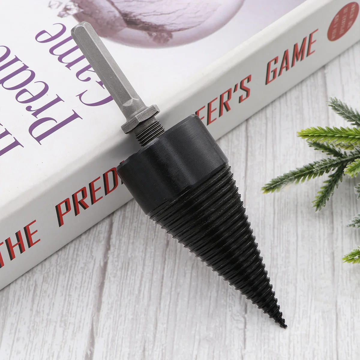 

32Mm Hexagonal Handle Firewood Drill Bit 8Mm Diameter Long Service Life One Piece Forming No Splicing Suitable for Various