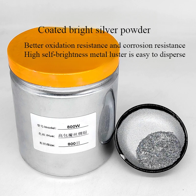 

Coated High-gloss Silver Silver/powder Ink Printing High-gloss Aluminum Silver Powder Crafts Color Silver Powder Antioxidant