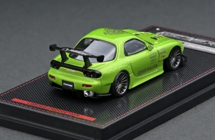 Diecast IG 1:64 Scale Mazda RX7 FD3S RE Amemiya Alloy Car Model