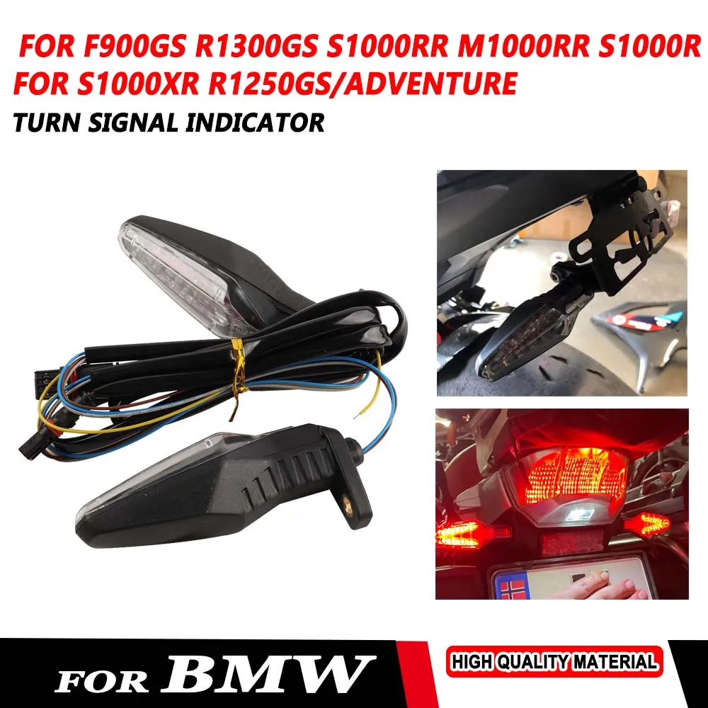 

For BMW R1250GS ADV M1000RR S1000RR S1000XR S1000R F900GS R1300GS Turn Signal Light Front Rear Flasher Motorcycle Indicator Lamp